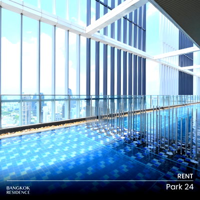 Condos for rent : Rental Condo 💎 Park 24, 1BR 73.85 sq.m. 52K ✨ Beautiful Spacious Unit, Great Value, Near BTS Phrom Phong 