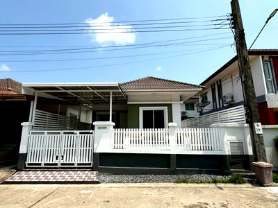 บ้านแฝด สมุทรปราการ : 🟠ขายด่วน !! บ้านแฝดหรู Merit Grand Bangna หมู่บ้านเมอริท แกรนด์ บางนา ทำเลดี ใกล้เมกาบางนา ถนนบางนา ✅ใกล้สนามบินสุวรรณภูมิ 