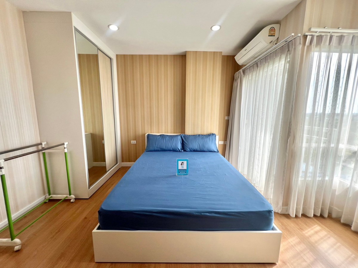 📢 V-Condo ห้อง Studio 24 ตรม. ชั้น 7 ติดถนนบายพาส ราคาเช่าเพียง 6,000 บาท/เดือน🔥