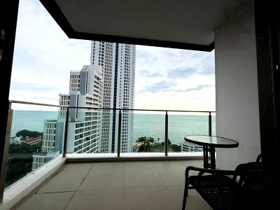 Condos for sale : ⛵ Baan Plai Haad ⛵ Foreigner quota / Sea view / 15F / 1bedroom for quick sale彡