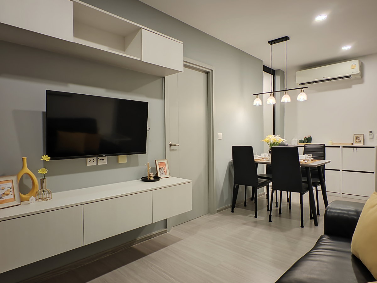 รูป  เจ้าของโพสต์ 2 นอน Aspire Sukhumvit - Onnut 50 ตรม. ตกแต่งครบ ไม่บล็อกวิว - รูปที่ 6/22