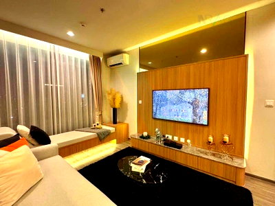 ขายคอนโด : 🔺 ขายคอนโด ไอดีโอ โมบิ รางน้ำ อาคาร 1 ชั้น 281 Bedroom Plus ขนาด 58 ตรม ใกล้ สวนสันติภาพ