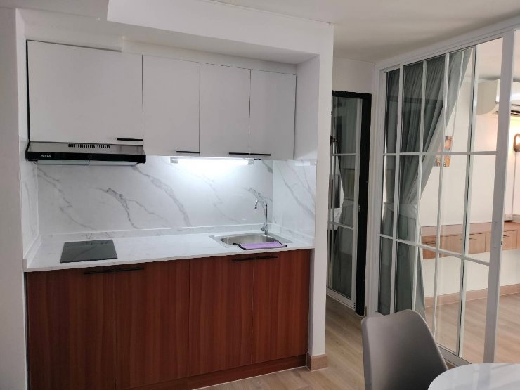 รูป 🔴ให้เช่า 2 ห้องนอน 18,000 บาท 62 ตรม. ห้องมุม ใกล้ MRT สุทธิสาร 2 กม ไฟหลวง มีสระว่ายน้ำฟิตเนสที่จอดรถติดเน็ตเองได้ - รูปที่ 17/29