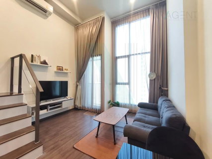 รูปภาพ ให้เช่าคอนโด ไนท์บริดจ์ สเปซ พระราม 9 อาคาร 1 ชั้น 23 Duplex ขนาด 39 ตรม ใกล้ Central พระราม 9