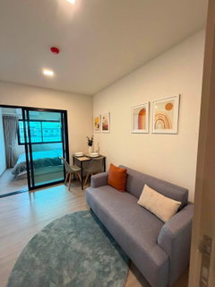 รูปภาพ 🏡ให้เช่า 6,500/เดือน คอนโด มี นวนคร 📍 หลังตลาดโรงเกลือ สัญญา 2 ปี ชั้น 1 ตึก G มีเครื่องซักผ้า ห้องใหม่ ทักไลน์ @802dkhwu ตอบเร็ว