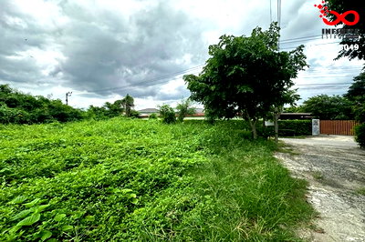ที่ดิน นิคมอัญธานี (เจมโมโปลิส) : ขายที่ดิน สุขุมวิท 77 ศรีนครินทร์ ซ.อ่อนนุช 66 แปลงมุม 110 ตร.ว. เหมาะสร้างบ้าน ใกล้รถไฟฟ้าสายสีเหลือง 