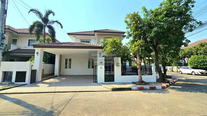 Houses for sale : For Sale House , Sammakorn Ratchaphruek , corner unit , Bang Phlap , Pak Kret , Nonthaburi , CX-171139 ✅ Live chat with us ADD LINE @connexproperty ✅