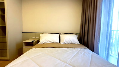 Condos for rent : P-56137 For Rent The Base Urban Rama 9  | City View | 12th Floor | Fully Furnished  | Ready to Move In 📞 Line ID: @easythaihome | 085-592-2897