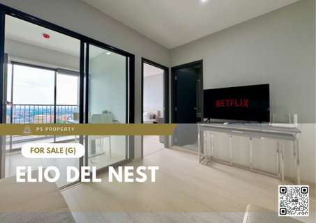 Urgent Sale 📍 Elio Del Nest 📍 Fully furnished and equipped with appliances; near BTS Udom Suk.