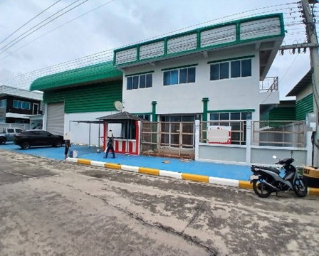 ให้เช่าโกดัง โรงงาน พร้อมสำนักงาน พื้นที่โกดัง 900 ตารางเมตร / ทำเล คลอง 11 ธัญบุรี ปทุมธานี / อยู่ในโครงการ เอกสิน แฟคทอรี่ / รถใหญ่ เข้าออกได้