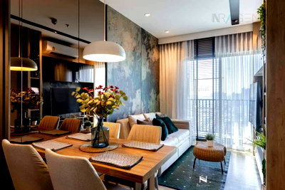 Condos for rent : For Rent Condo NICHE MONO SUKHUMVIT - BEARING Building 1, Floor 30,2 bed room, Room size 51 sqm