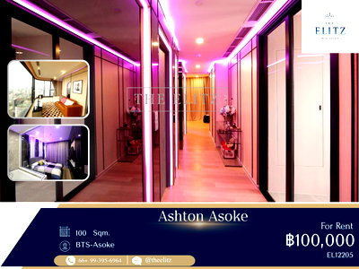คอนโดให้เช่า : ✨ World-Class Iconic Landmark Condominium at Asoke Junction | 0 Meters from MRT Sukhumvit & BTS Asok ✨