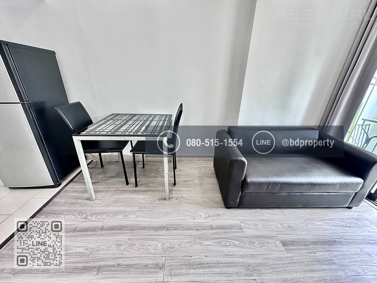 รูป Bestdeal ให้เช่า 1 ห้องนอน 31ตรม.ราคา 15,000/เดือนเท่านั้น เฟอร์นิเจอร์และเครื่องใช้ไฟฟ้าครบ“IDEO MOBI RAMA 9” ใกล้MRT และ เซ็นทรัลพระราม 9 - รูปที่ 11/16