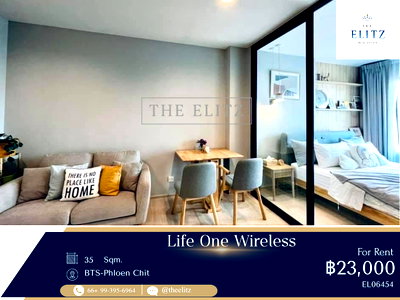 Condos for rent : ✨ Live in ultimate luxury on Wireless Road at Life One Wireless - unit with world-class sky facilities, just minutes from BTS Ploenchit.✨