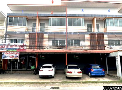 อาคารพาณิชย์ อนุสาวรีย์ท้าวสุรนารี (ย่าโม) : อาคารพาณิชย์ 31.6 ตร.วา เมืองนครราชสีมา นครราชสีมา 4.3M