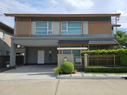 บ้านเดี่ยว อณาสิริ สรงประภา หลังคาโซลาร์เซล 5kW + ที่ชาร์จ EV แปลงหัวมุมติดสวน