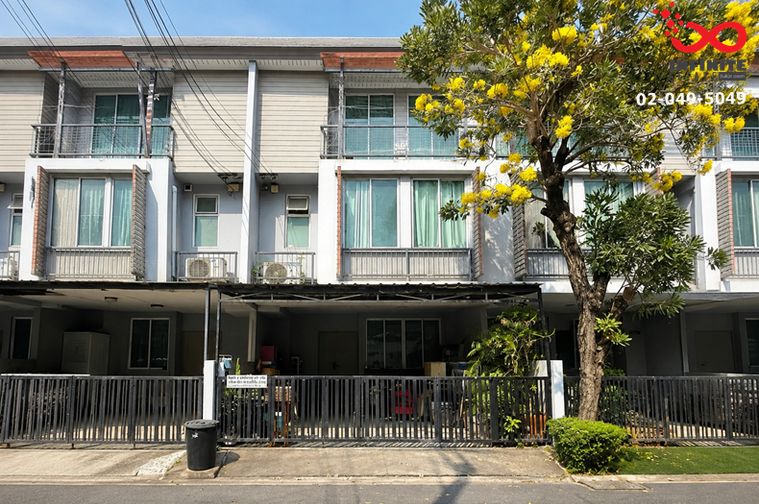3-bed townhouse for sale, 152 sqm, 16.9 sq wah, Areeya Daily Kaset - Nawamin