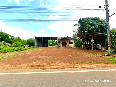 บ้านเดี่ยว สกลนคร : บ้านเดี่ยว 738.9 ตร.วา วานรนิวาส สกลนคร 1.8M