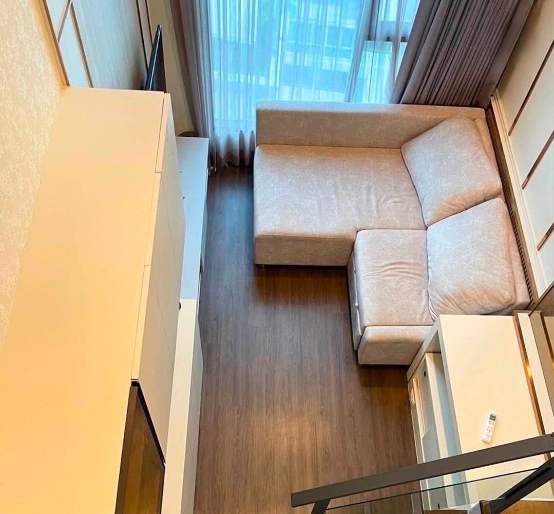 [VR0744] 🔥 30,000/เดือน | Knightsbridge Space Rama 9 Duo Space ขนาด 49 ตร.ม. 2 ห้องนอนใหญ่ แต่งบิวท์อินครบ ใกล้ MRT พระราม 9 เพียง 400M! 🔥