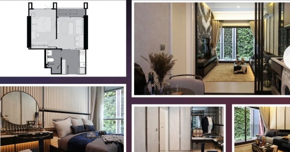 รูป For rent Life Asoke hype rama9 MRT Rama9 ready to move🔥 - รูปที่ 2/9