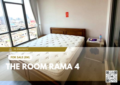 Condos for sale : Urgent Sale 📍 The Room Rama 4 📍 Fully furnished and equipped with appliances; near MRT Sam Yan.