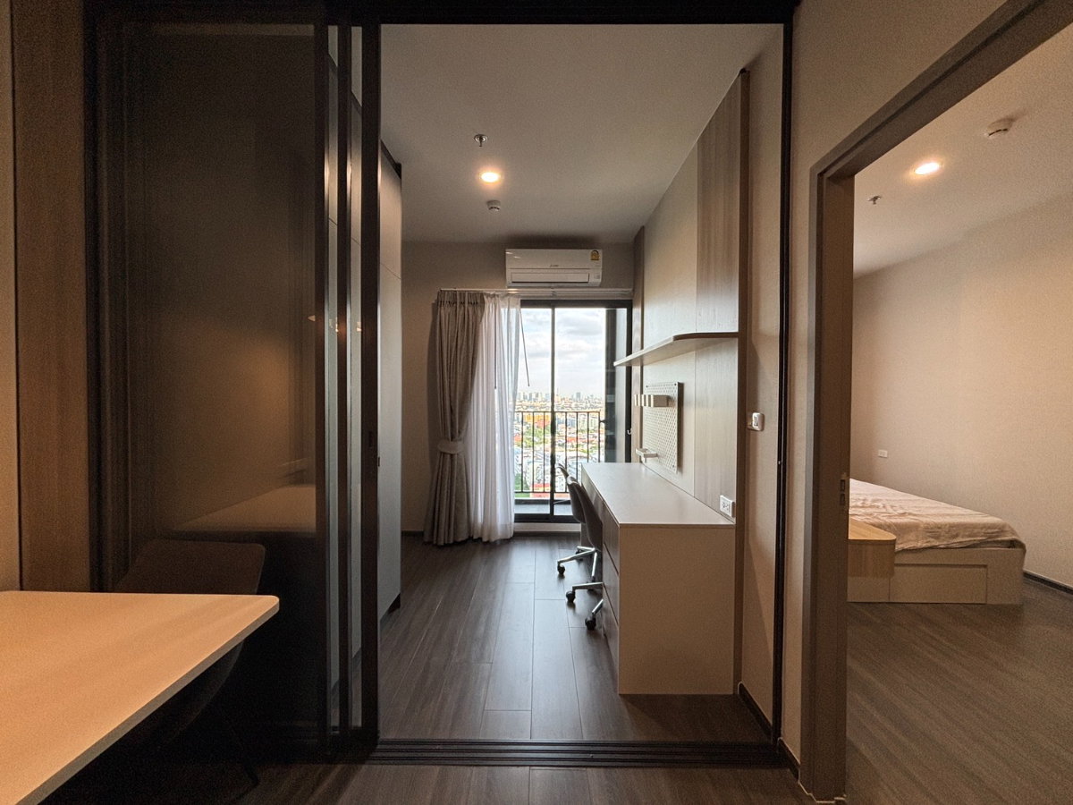 รูป ให้เช่า ✨IDEO SUKHUMVIT RAMA 4✨ 1 ห้องนอน 1 ห้องทำงาน💕 เดินทางสะดวกใกล้ BTS พระโขนง 🚅 - รูปที่ 7/11