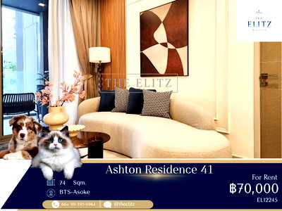 คอนโดให้เช่า : ✨ Super Luxury Low-Rise Sanctuary in Phrom Phong (Sukhumvit 41) | Supreme Privacy & Pet-Friendly Environment ✨