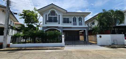 รูปภาพ Well-maintained detached house for rent, Passorn 19 Sai Mai-Watcharapol, 3 bedrooms, 3 bathrooms, 2 parking spaces, pets allowed.