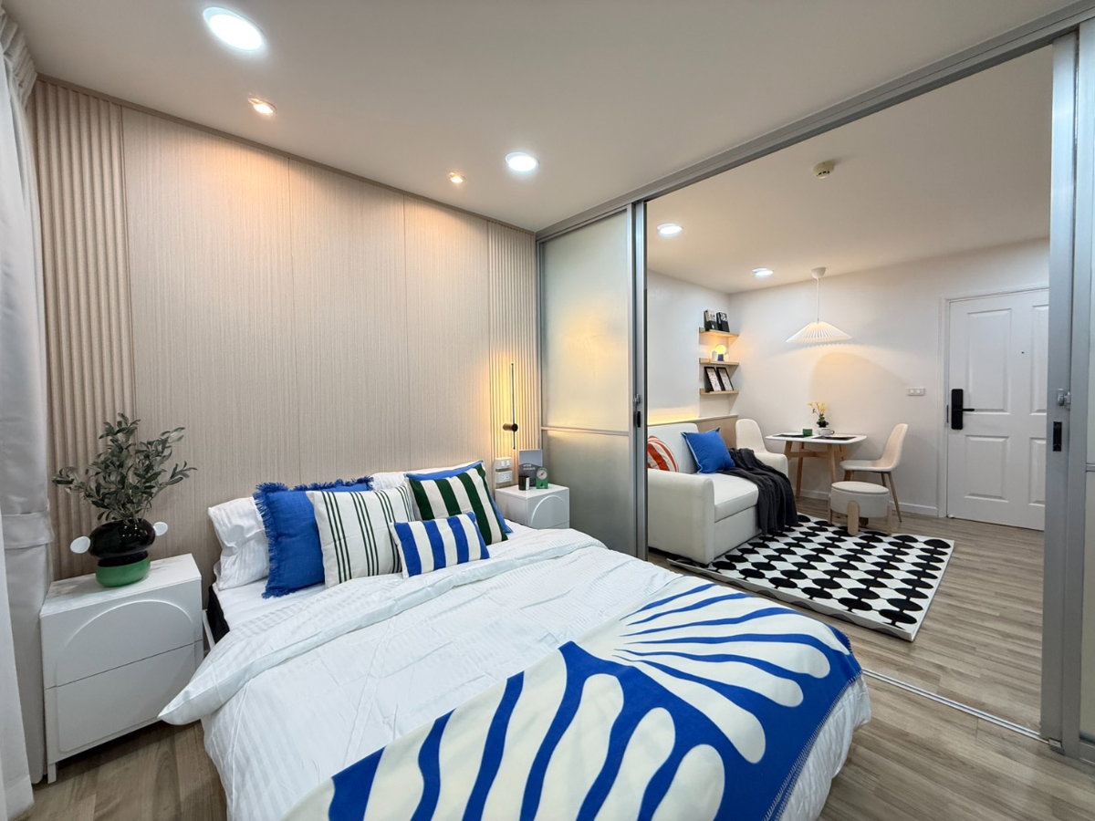 คอนโดใกล้สนามบินสุวรรณภูมิ Dcondo อ่อนนุช-พระราม9 ผ่อนเริ่มต้อน 6,xxx