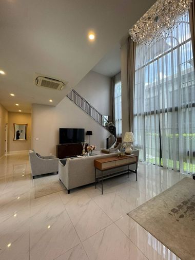 4-bed house for rent, 554 sqm, 138.5 sq wah, NARASIRI KRUNGTHEP KREETHA
