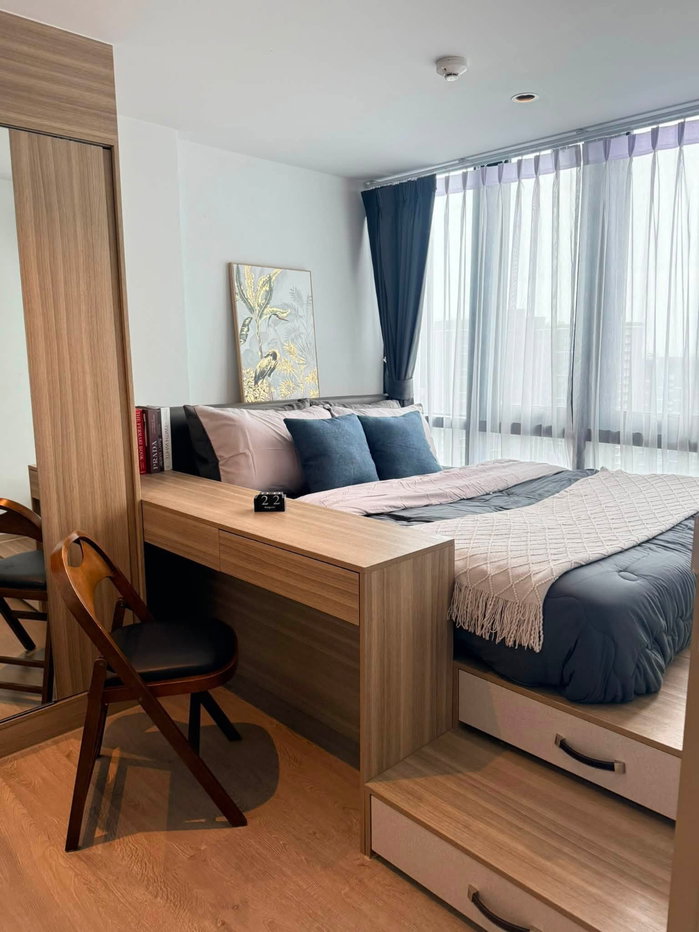 รูป [VR0745] 🔥 24,000/เดือน | Altitude Unicorn Sathorn–Thaphra ห้อง Duplex ขนาด 39.25 ตร.ม. 2 ห้องนอน แต่งครบพร้อมอยู่ ติด BTS ตลาดพลู 0 เมตร 🔥 - รูปที่ 7/16