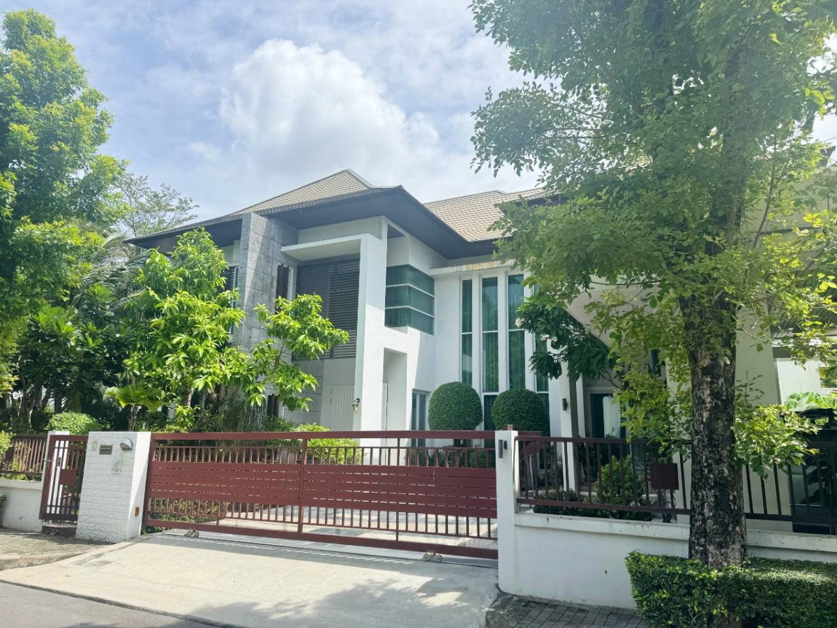 ขาย บ้านเดี่ยว บลูลากูน 1 บางนา-วงแหวน 134.7 ตรว. 5 ห้องนอน สภาพดี โซนด้านหน้าโครงการ ใกล้ทะเลสาบ
