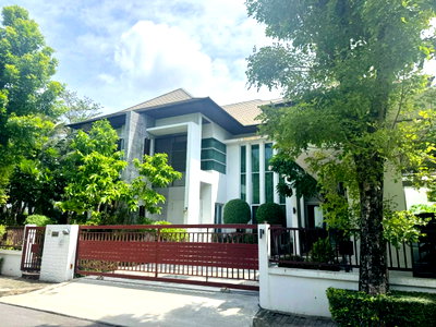 บ้านเดี่ยว เขตประเวศ : ขาย บ้านเดี่ยว บลูลากูน 1 บางนา-วงแหวน 134.7 ตรว. 5 ห้องนอน สภาพดี โซนด้านหน้าโครงการ ใกล้ทะเลสาบ