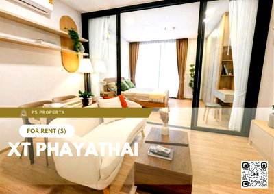 คอนโดให้เช่า : ให้เช่า 📍 XT PHAYATHAI 📍 เฟอร์นิเจอร์ และ เครื่องใช้ไฟฟ้าครบ ใกล้ BTS พญาไท 