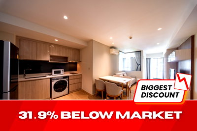 ขายคอนโด : คุ้มสุดทองหล่อ 1BR Runesu Thonglor 5 ต่ำกว่าตลาด 31.93% นัดชมเลย - U6204485