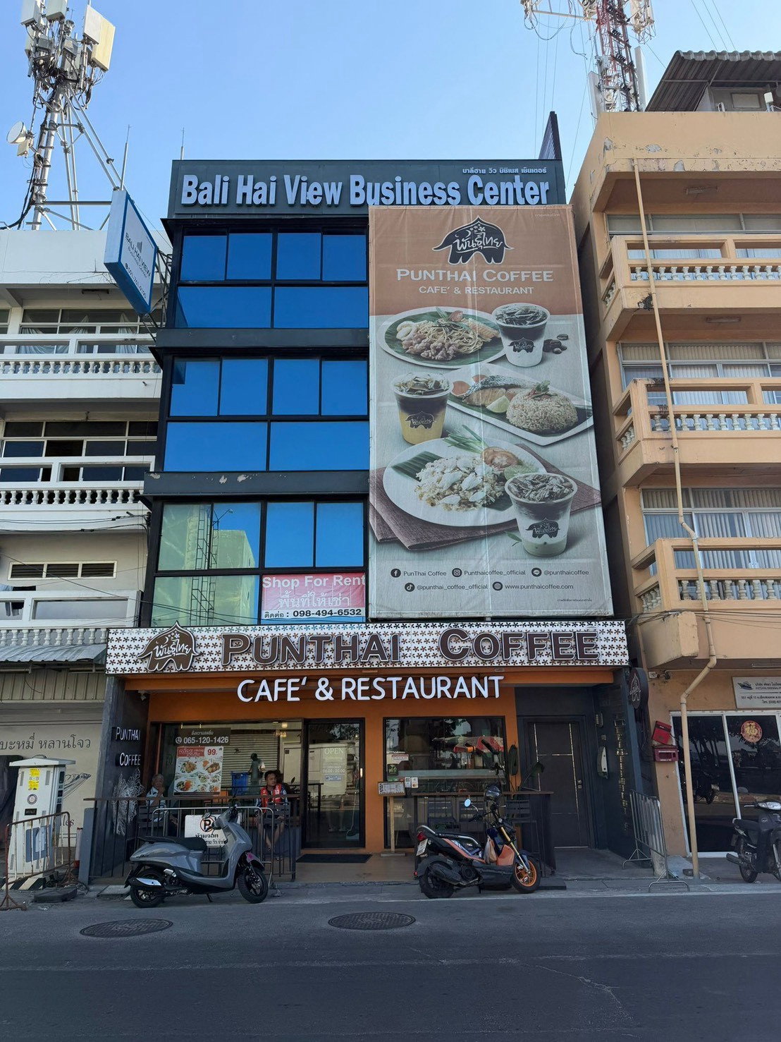 🎥 【Pattaya - House Shop】 Bali Hai View Business Center for quick sale彡