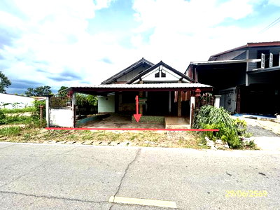 บ้านเดี่ยว ยโสธร : บ้านเดี่ยว 58 ตร.วา เลิงนกทา ยโสธร 959,000