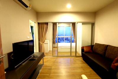 Condos for sale : 🔥Sale with tenant !!🔥Fuse Chan-Sathorn, 1 bedroom, 1 bathroom, high floor 25++, nice view !! Code C20231100338 furnished, Special Deal!!📣📣