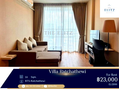 Condos for rent : ✨ Distinctive Architecture Living Near BTS Ratchathewi & Phaya Thai | Minutes to Siam Paragon ✨