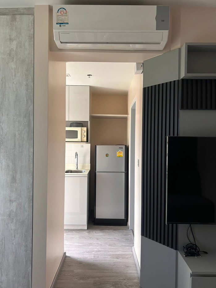 รูป ห้องสวย ราคาพิเศษ ให้เช่า IDEO Mobi พญาไท เฟอร์นิเจอร์และเครื่องใช้ไฟฟ้าครบ พร้อมเข้าอยู่ - รูปที่ 6/9