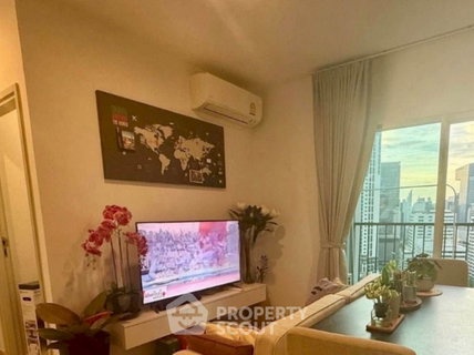 22nd-Floor 2-BR Noble Revolve Ratchada 2 Near MRT Thailand Cultural Centre (ID 3227899)