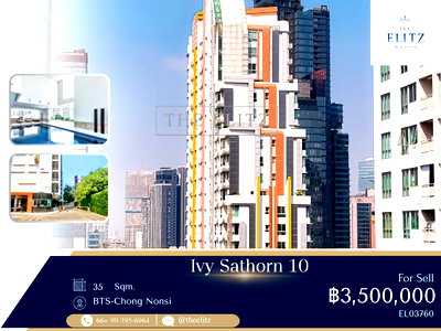 คอนโด BTS เซนต์หลุยส์ : ✨ Modern Living in the Heart of Sathorn Financial District | Prime Location near BTS Chong Nonsi - Walkable & Convenient ✨