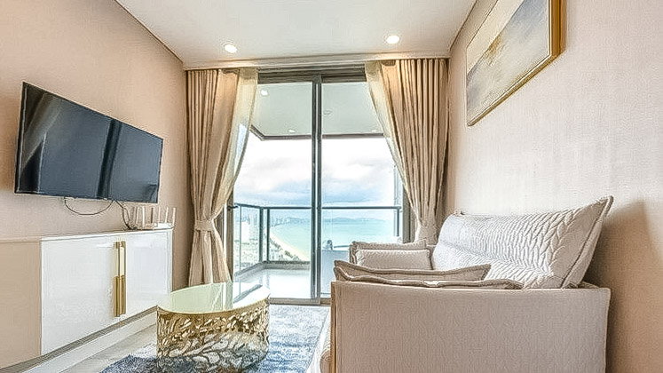 1 Bedroom Condo for Sale Copacabana Beach Jomtien Sea View