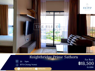 Condos for rent : ✨ Iconic Duo Space High-Ceiling Residence on Naradhiwas-Sathorn | Modern Luxury Tower in Sathorn CBD ✨