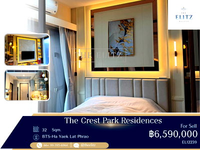 ขายคอนโด : ✨ Super Prime Luxury Condominium Opposite Central Ladprao | Direct Access to BTS Ha Yeok Lat Phrao & MRT ✨