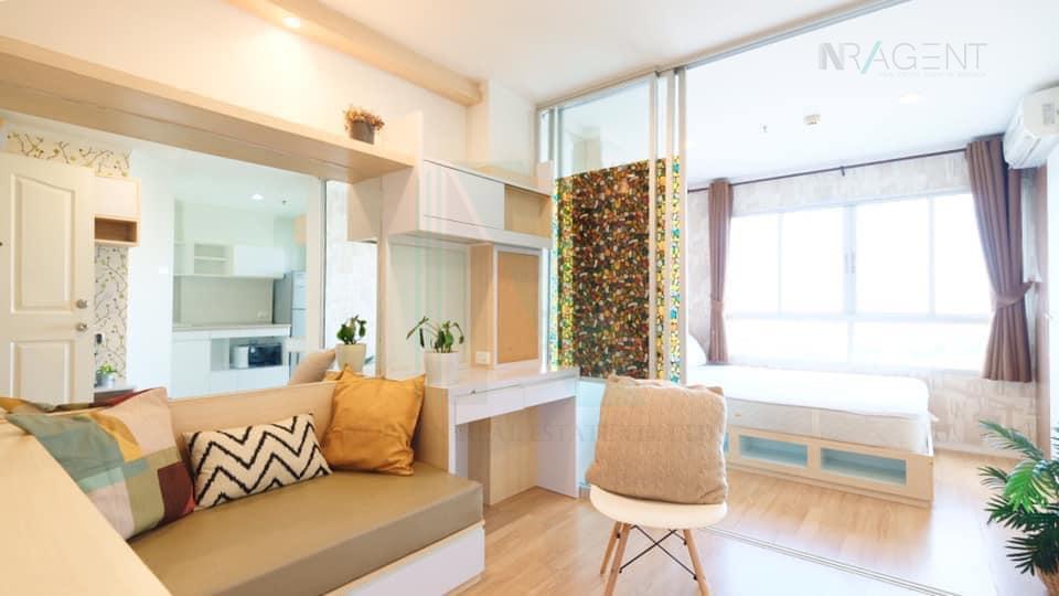 รูป ให้เช่าคอนโด ลุมพินี วิลล์ ลาซาล - แบริ่ง อาคาร C ชั้น 18 1 ห้องนอน ขนาด 27.00 ตรม ใกล้ เซ็นทรัล ซิตี้ บางนา - รูปที่ 7/8