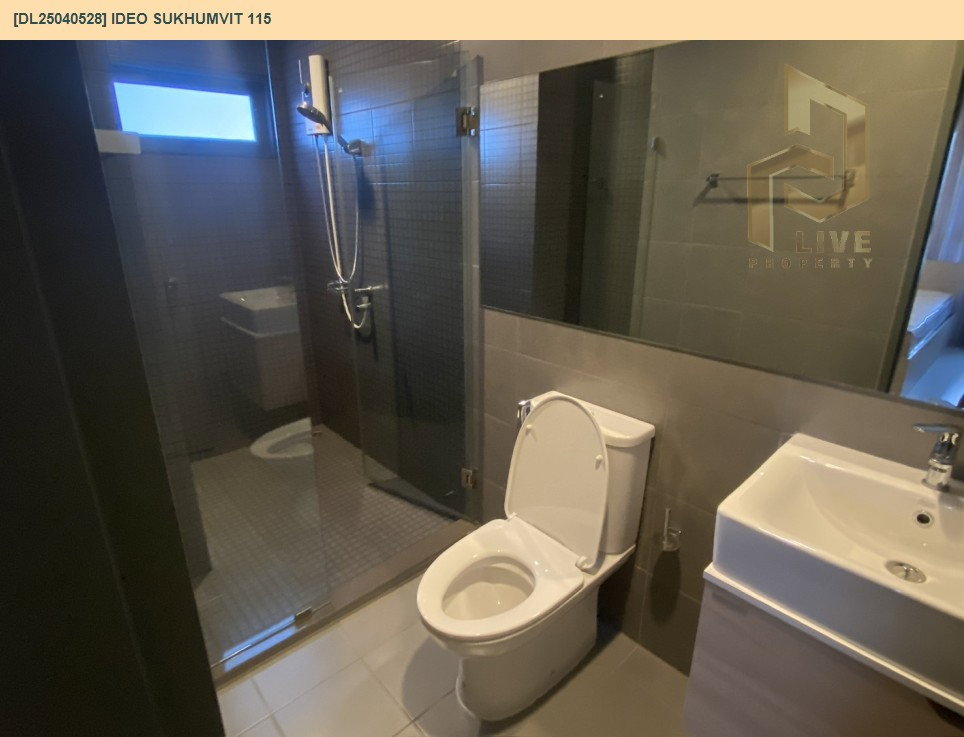 รูป MDL25040528 ให้เช่าคอนโด ไอดีโอ สุขุมวิท 115(IDEO Sukhumvit 115) เครื่องใช้ไฟฟ้าครบ พร้อมเข้ายู่โทรด่วน 063-869-2663LineID @952jdxxk - รูปที่ 4/8
