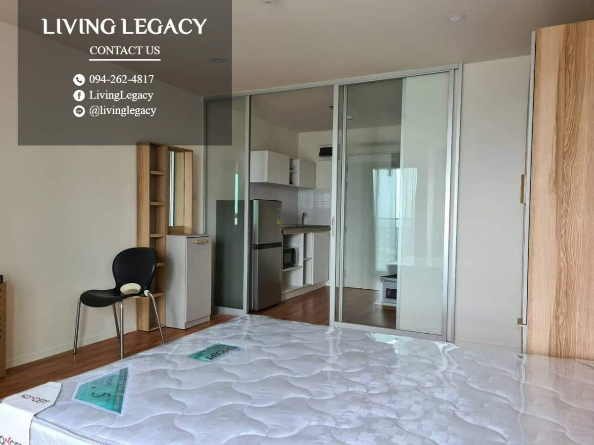 รูป SKQ5Q7 เช่าด่วน คอนโด Lumpini Ville Phatanakan - Srinakarin ชั้น 31 | วิวเมืองสวย | พร้อมเข้าอยู่ 12,000 บาท/เดือน Line: @livinglegacy - รูปที่ 5/10