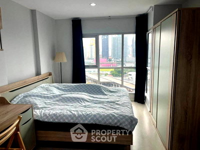 Condos for rent : High-Floor 1-BR At Aspire Rama 9 Near MRT Phra Ram 9 (ID 3230035)