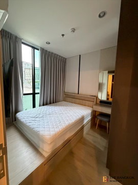 เช่าคอนโด 🌃 Nue District R9 2นอน 35ตร.ม. 26k 💎 ห้องมุม ทิศตะวันออก รับแสงดี ใกล้ MRT พระราม 9